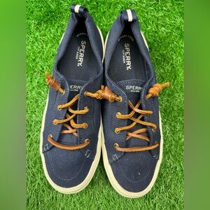 Sperry women Crest Vibe Sneaker
Vulcanized Sneaker -‎ Flat Heel Size 9